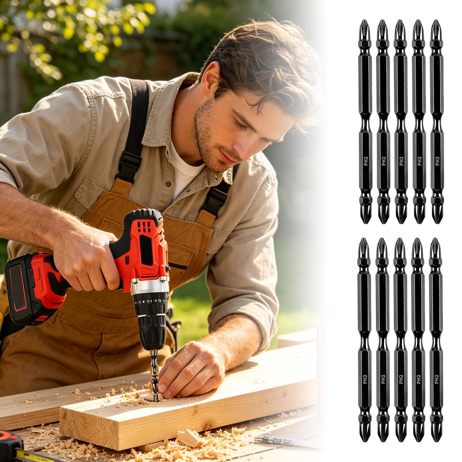 Screwdriver Set - مجموعة رؤوس مغناطيسية مزدوجة الأطراف للحفر،