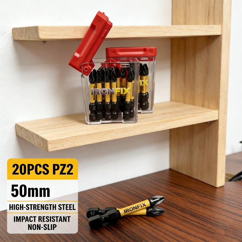 Tool Set - مجموعة رؤوس مفكات PZ2 عالية الجودة،