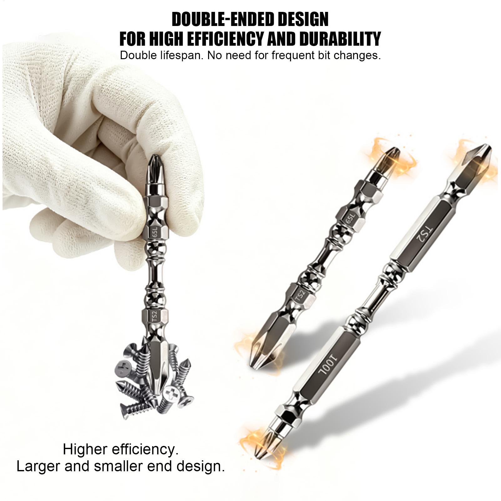 Screwdriver Set - مجموعة رؤوس مفكات مغناطيسية شديدة التحمل
