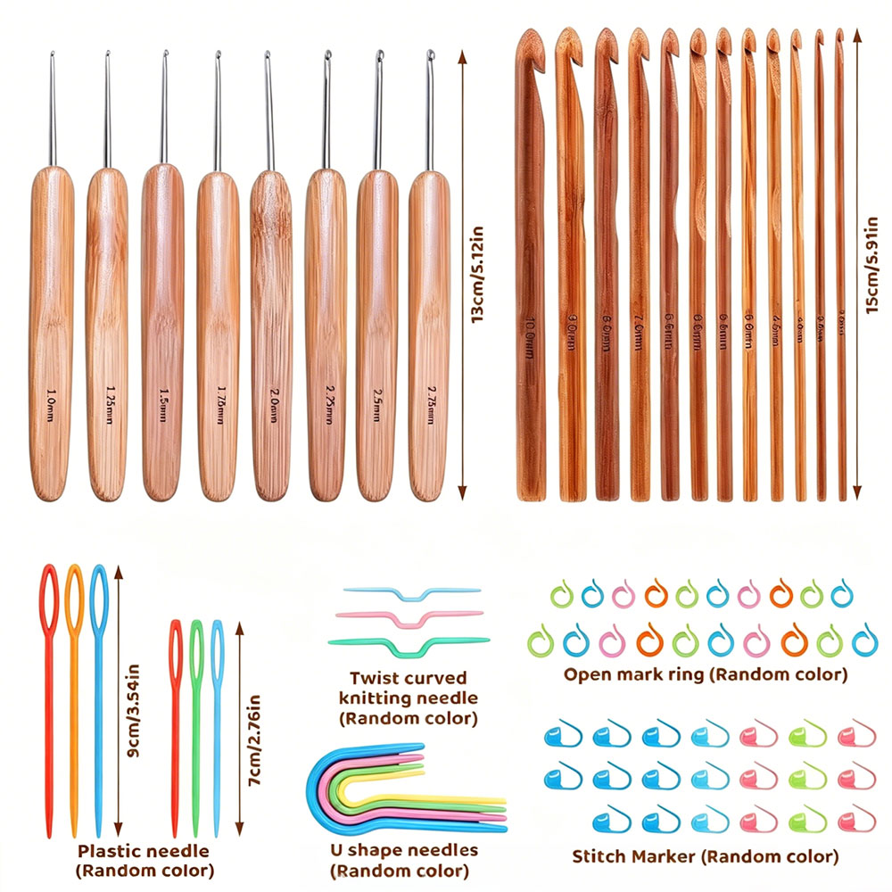 مجموعة من 74 قطعة من إبر الكرو - مراجعة Tool Set وسعره