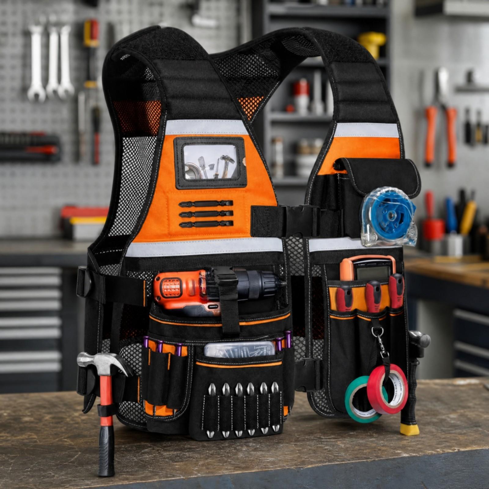 سترة متعددة الاستخدامات، قوية  - مراجعة Hand Tools In Workshop وسعره