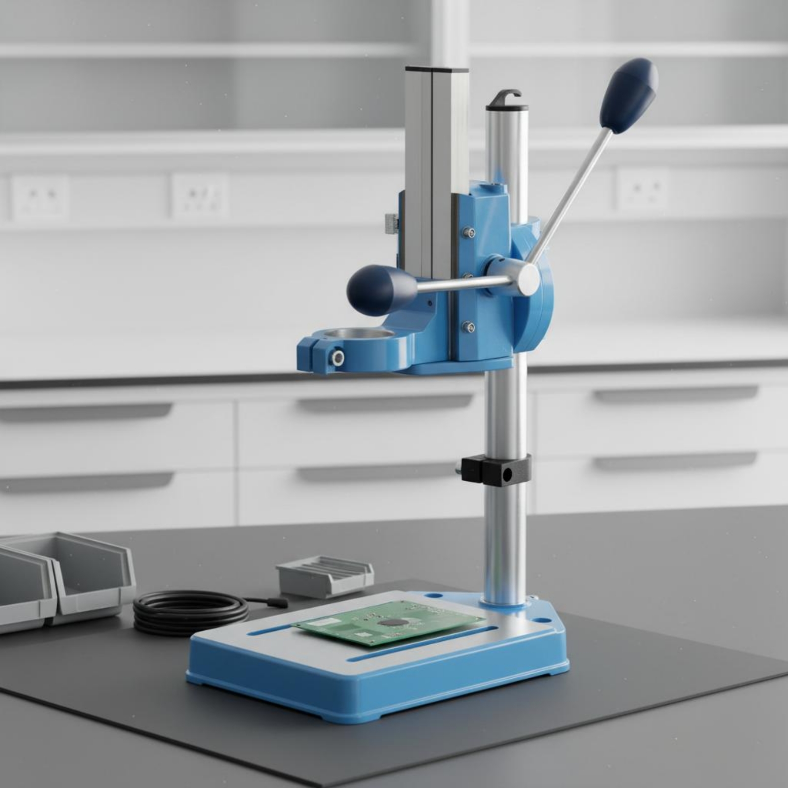 حامل مثقاب صغير عالي الدقة متع - مراجعة Drill Press وسعره