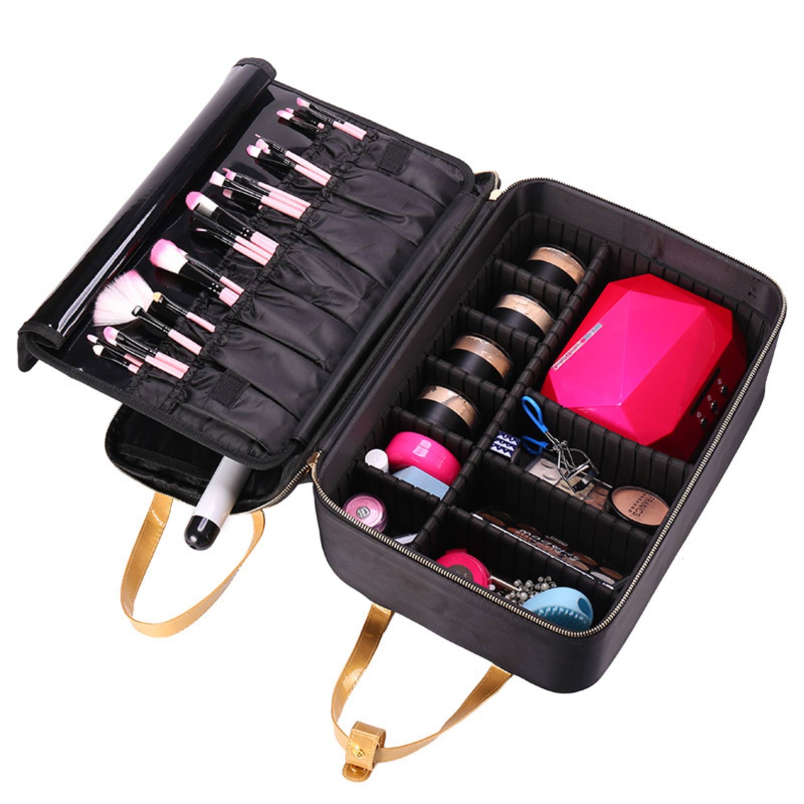 حقيبة مكياج احترافية مع فواصل  - مراجعة Tool Bag وسعره