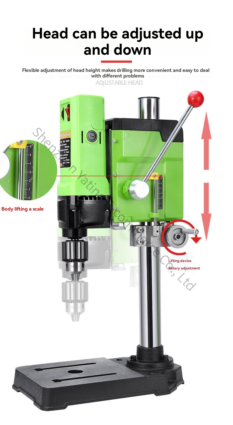 مثقاب طاولة محسّن 220 فولت 105 - مراجعة Drill Press وسعره