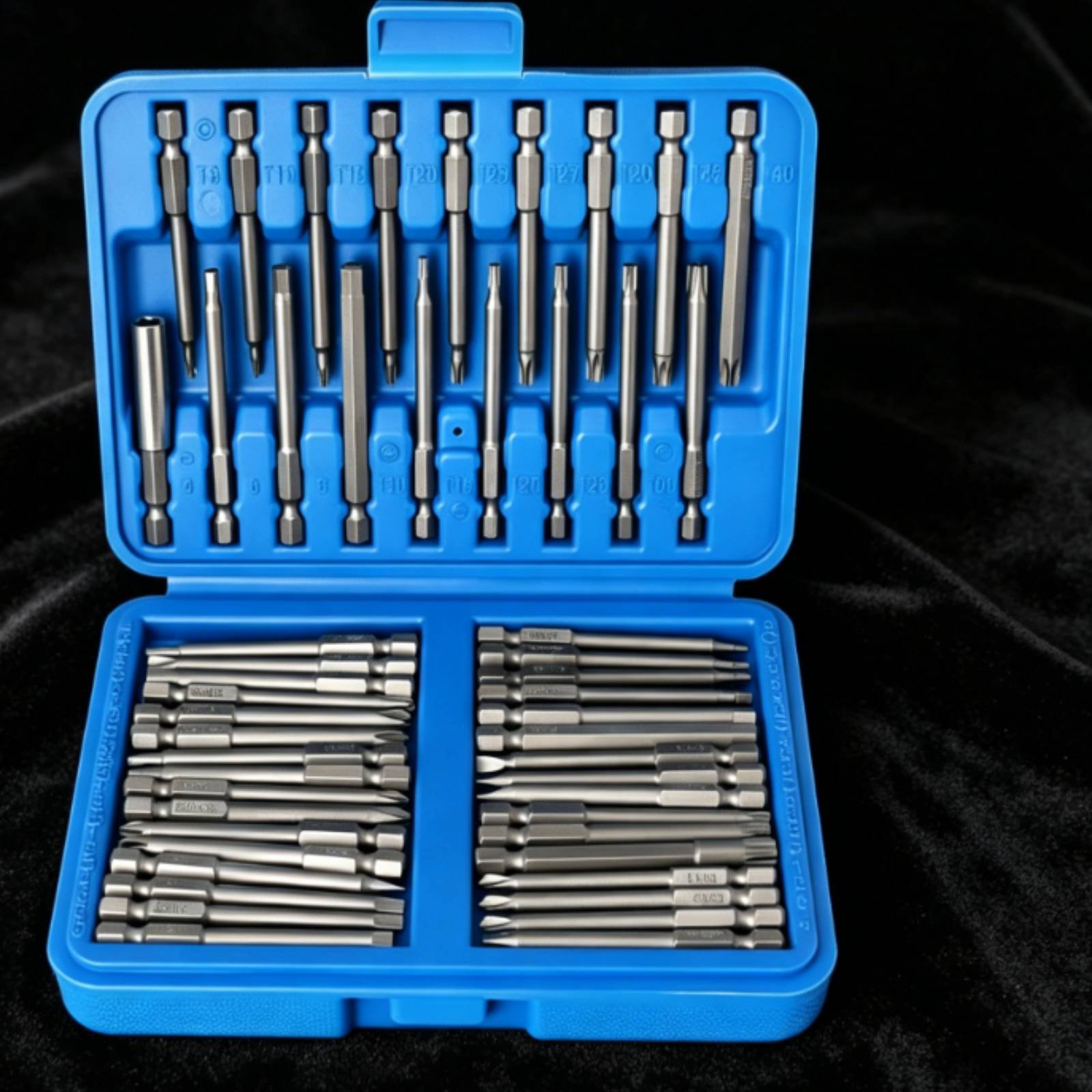 50 قطعة من رؤوس مفكات البراغي  - مراجعة Tool Set وسعره