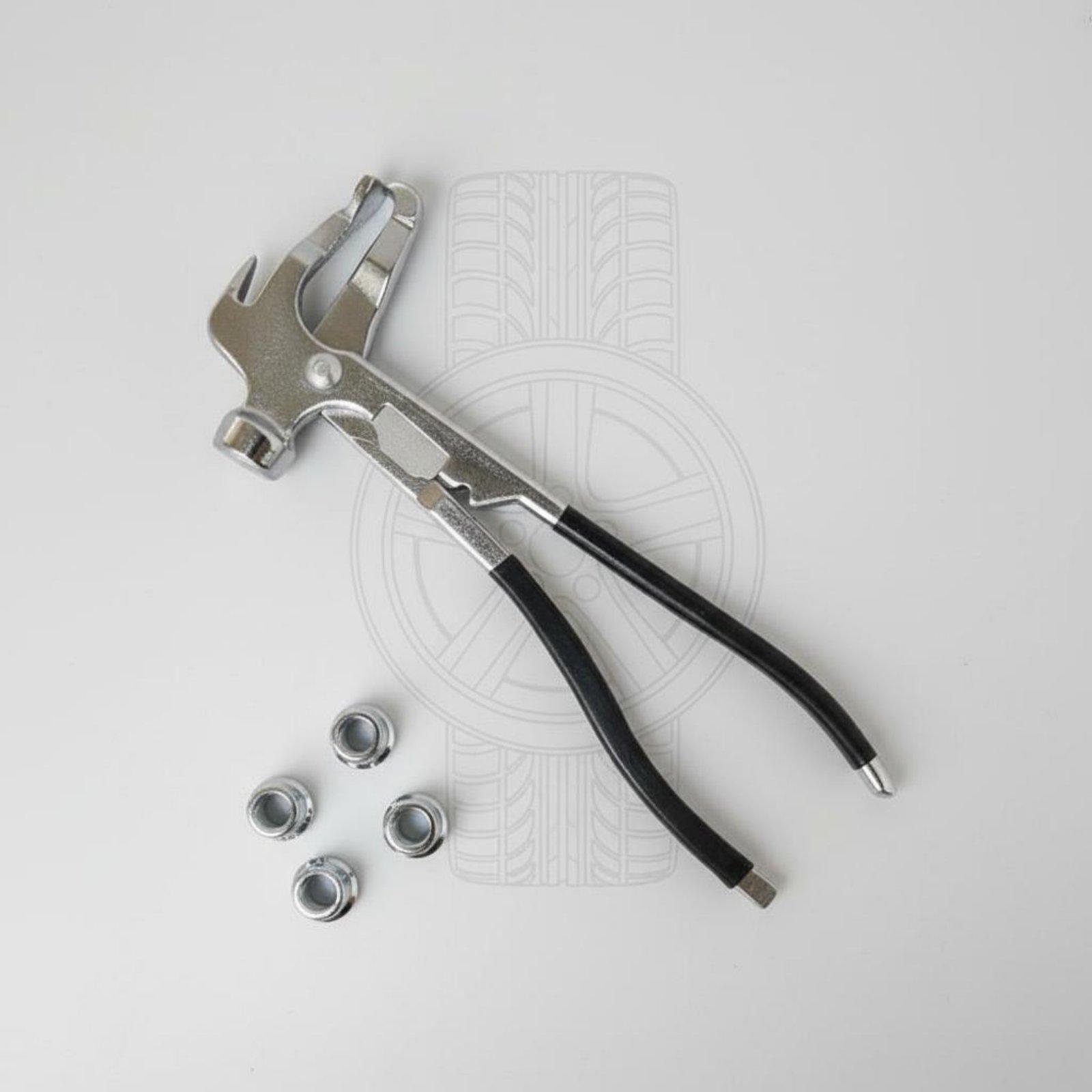 كماشة موازنة الإطارات ومطرقة إ - مراجعة Pliers وسعره